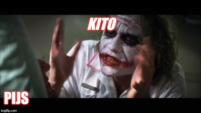 And everybody loses their minds | KITO; PIJS | image tagged in memes,and everybody loses their minds | made w/ Imgflip meme maker
