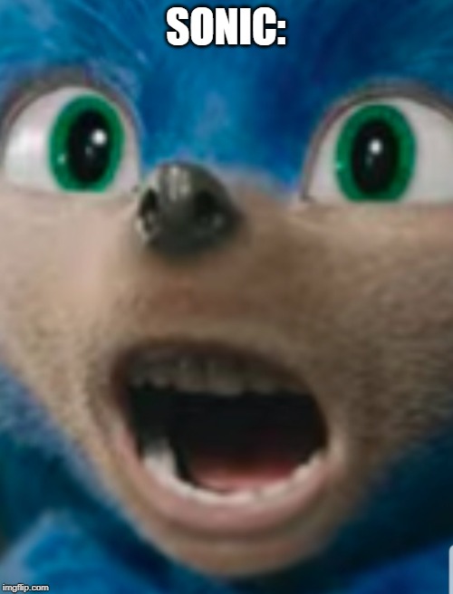 Sonic Movie Teaser Poster - Imgflip