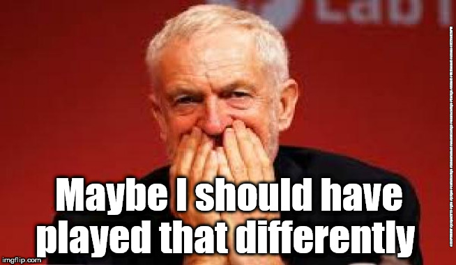 Corbyn differently Blank Meme Template