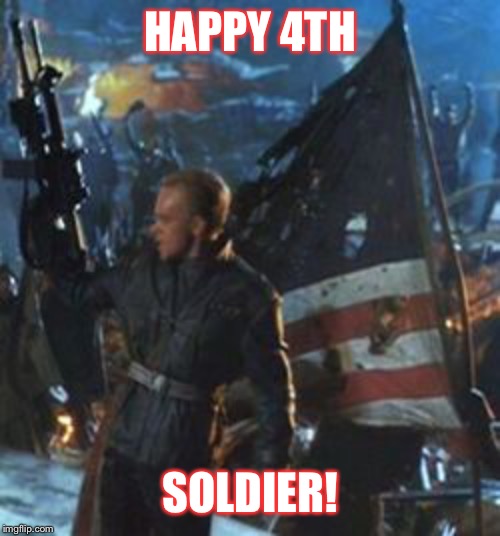 HAPPY 4TH SOLDIER! | made w/ Imgflip meme maker