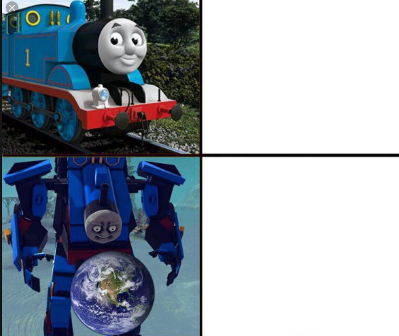 High Quality thomas Blank Meme Template