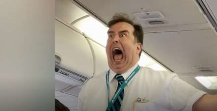 High Quality westjet attendant Blank Meme Template