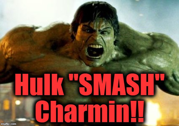 hulk | Hulk "SMASH" Charmin!! | image tagged in hulk | made w/ Imgflip meme maker