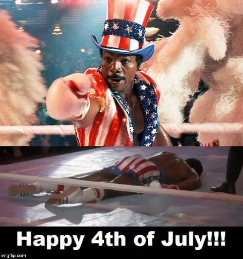 Rocky 4 | image tagged in 4th of july | made w/ Imgflip meme maker