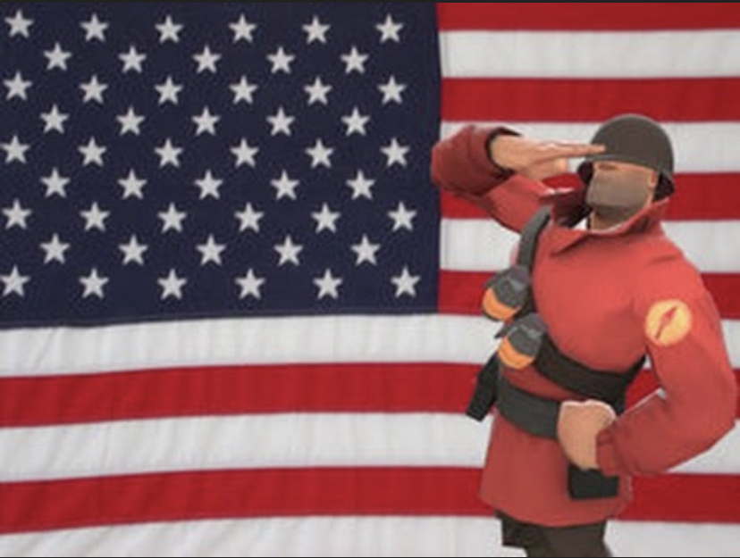 Soldier tf2 Blank Meme Template