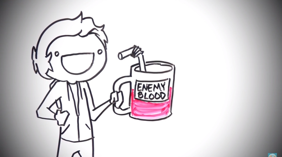 Enemy Blood... Orange Tea Blank Meme Template