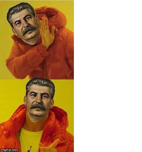 stalin drake Blank Meme Template