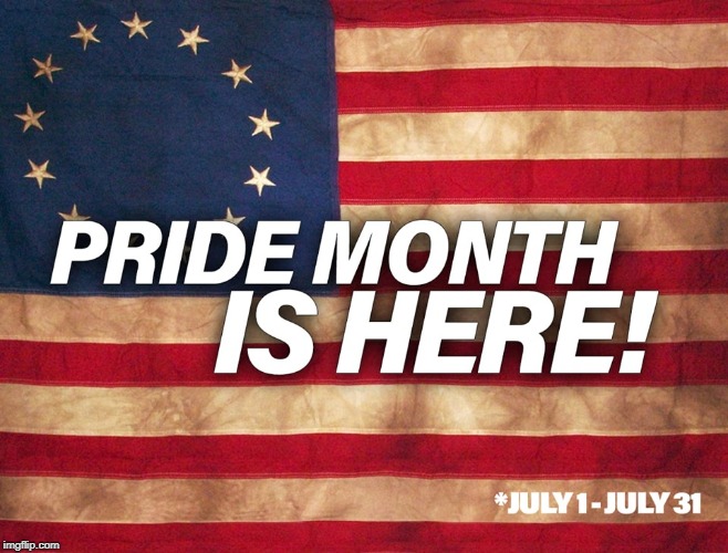 Nothing wrong with a pride month for patriotism! No matter who you are or what your leanings are. | image tagged in nixieknox,memes,patriotism | made w/ Imgflip meme maker