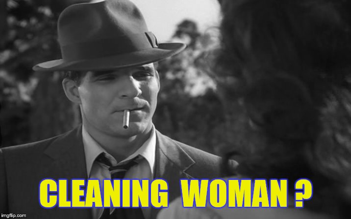 CLEANING  WOMAN ? | made w/ Imgflip meme maker