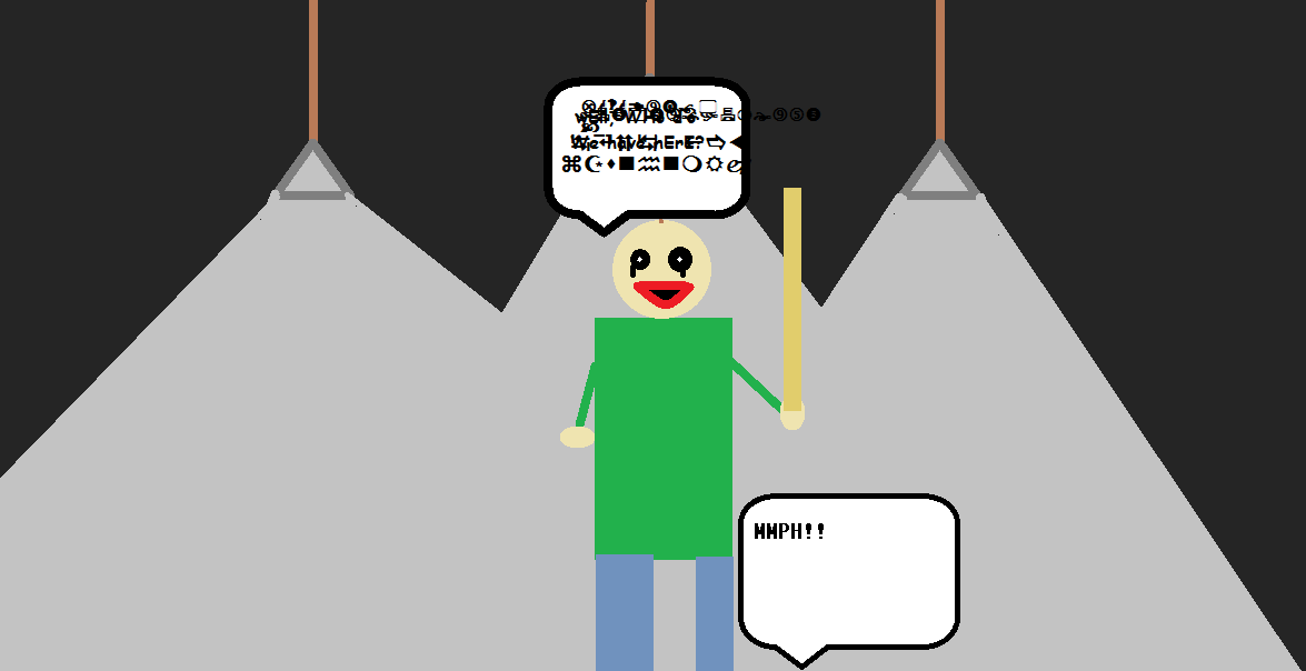 High Quality Baldi Blank Meme Template