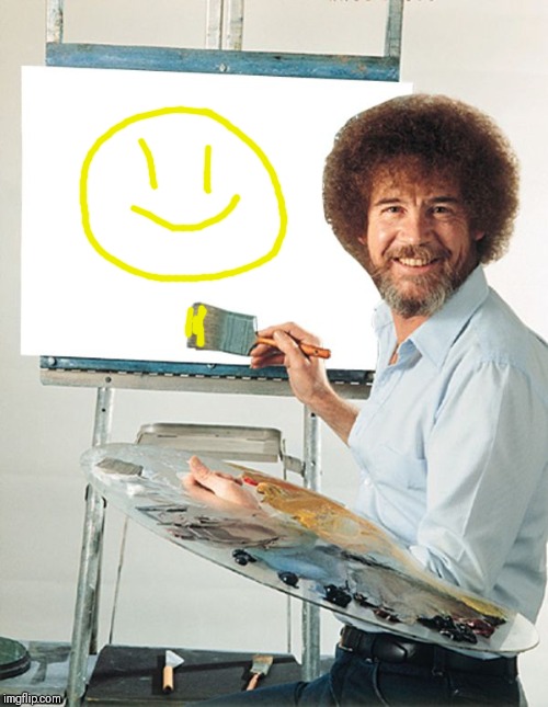 Bob Ross Blank Canvas | image tagged in bob ross blank canvas | made w/ Imgflip meme maker