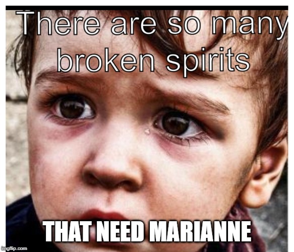 Kids | THAT NEED MARIANNE | image tagged in kids,hungry,marianne williamson | made w/ Imgflip meme maker