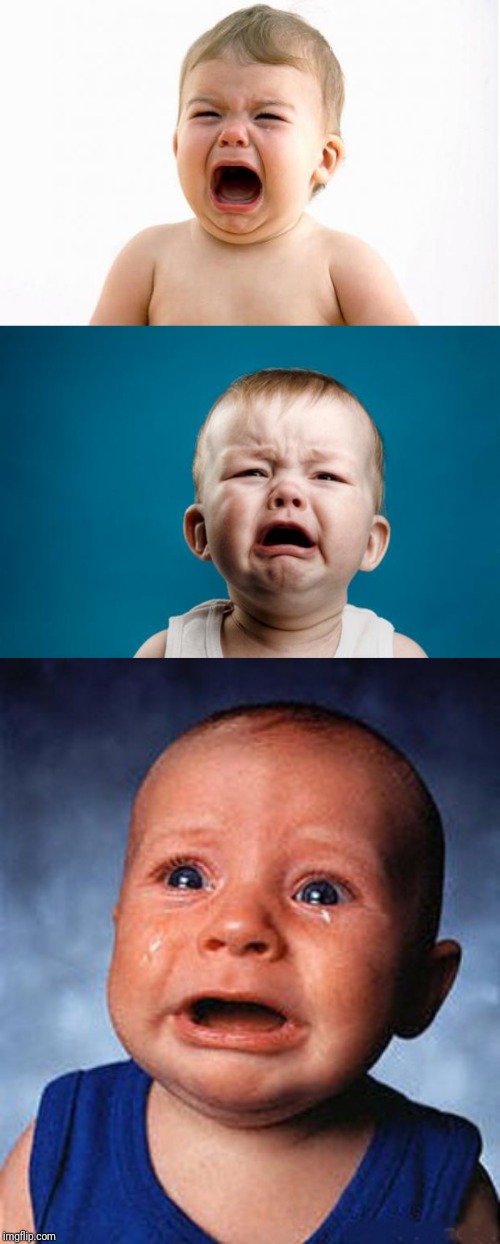 image tagged in baby crying,crying baby | made w/ Imgflip meme maker