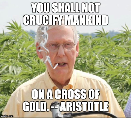 My economics professor got high before class. | YOU SHALL NOT CRUCIFY MANKIND; ON A CROSS OF GOLD. -- ARISTOTLE | image tagged in professor | made w/ Imgflip meme maker