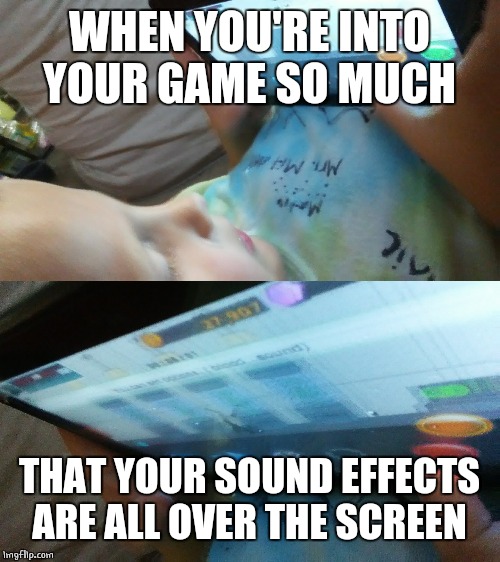 STOP SPITTING | WHEN YOU'RE INTO YOUR GAME SO MUCH; THAT YOUR SOUND EFFECTS ARE ALL OVER THE SCREEN | image tagged in video games,kids | made w/ Imgflip meme maker