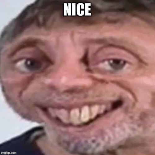 Noice | NICE | image tagged in noice | made w/ Imgflip meme maker