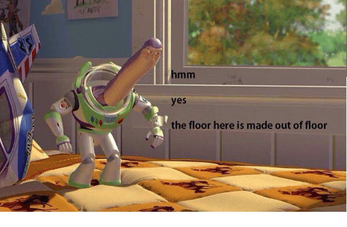 High Quality Floor made of floor Blank Meme Template
