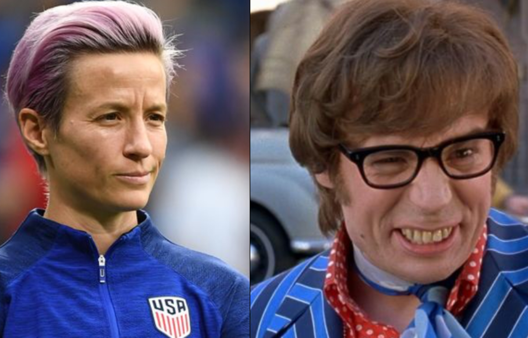 High Quality Rapinoe Is a Man Blank Meme Template