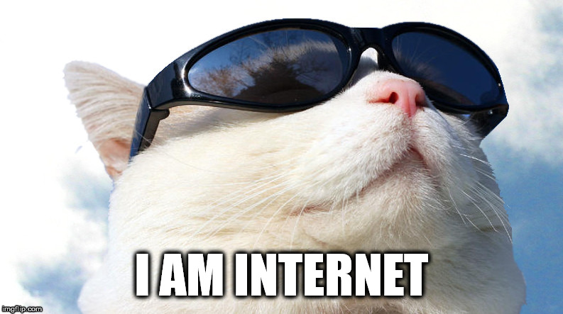 I AM INTERNET | I AM INTERNET | image tagged in i am internet | made w/ Imgflip meme maker