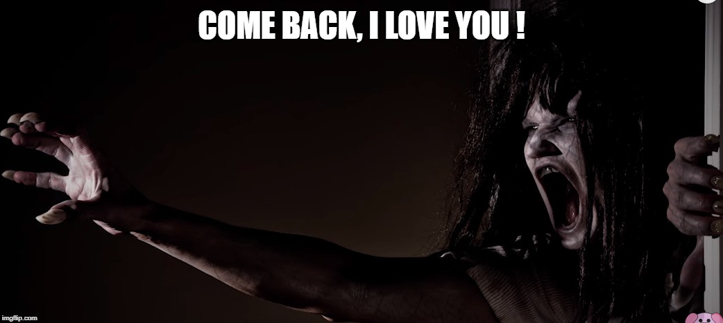 COME BACK, I LOVE YOU ! | made w/ Imgflip meme maker