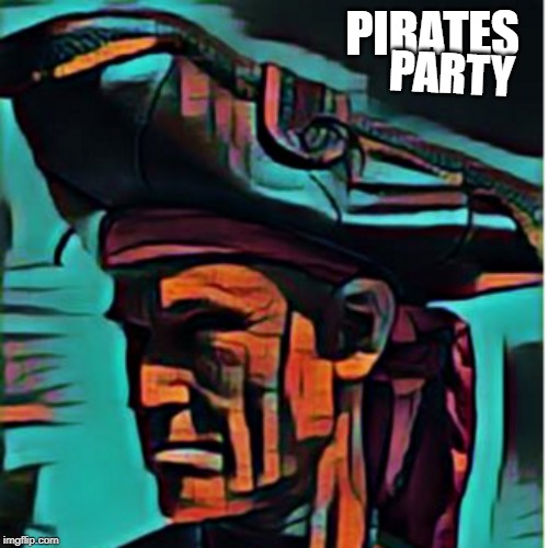 Pirates Party | PIRATES; PARTY | image tagged in pirates | made w/ Imgflip meme maker