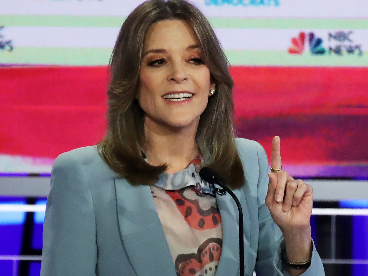 Marianne Williamson Blank Meme Template