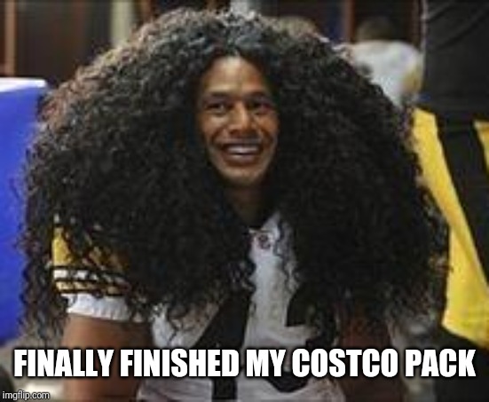 FINALLY FINISHED MY COSTCO PACK | made w/ Imgflip meme maker