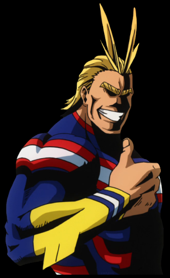 High Quality All Might - Thumbs up Blank Meme Template