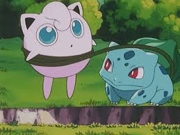 Bulbasaur and JigglyPuff Blank Meme Template