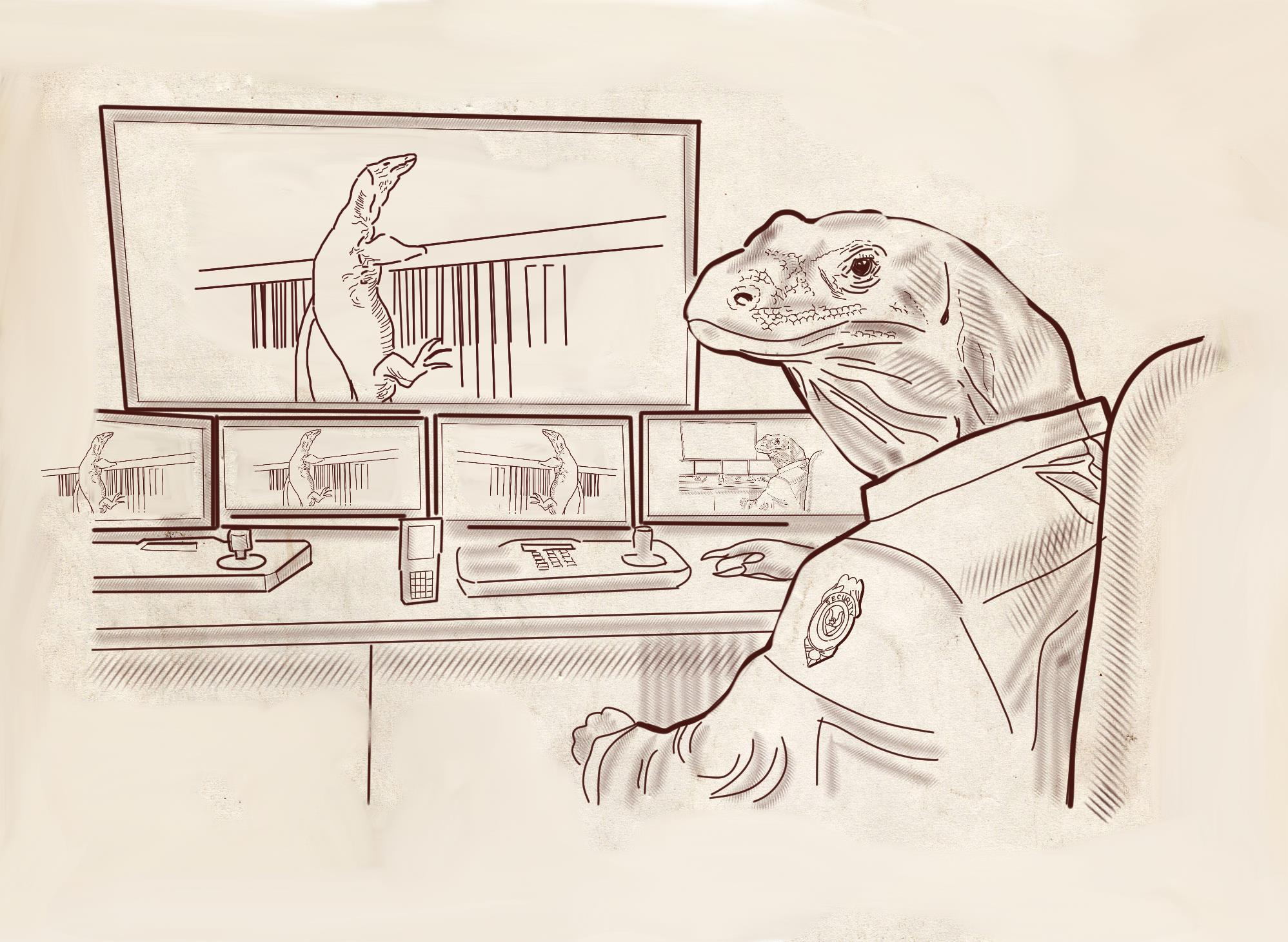 monitor monitor Blank Meme Template