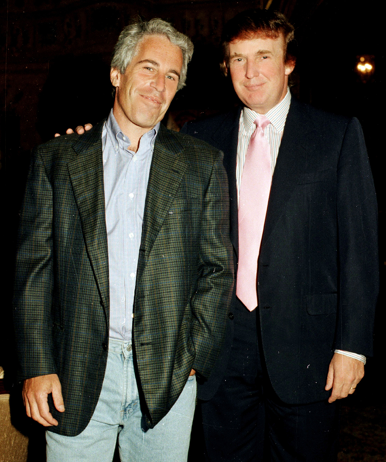 Trump and Epstein Blank Meme Template