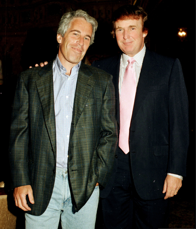 High Quality Trump and Epstein Blank Meme Template