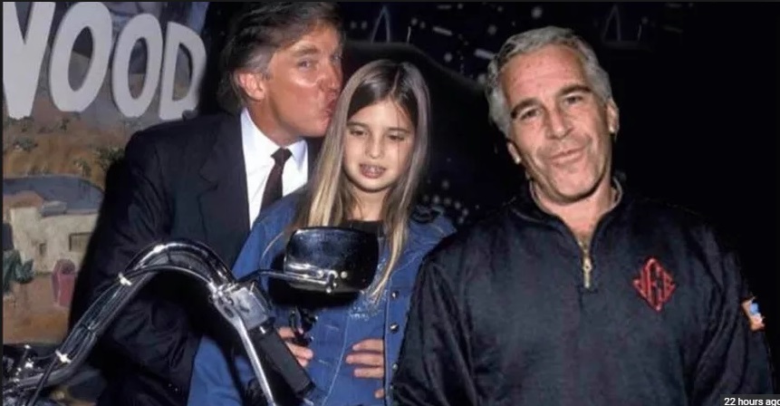 Trump and Epstein Blank Meme Template