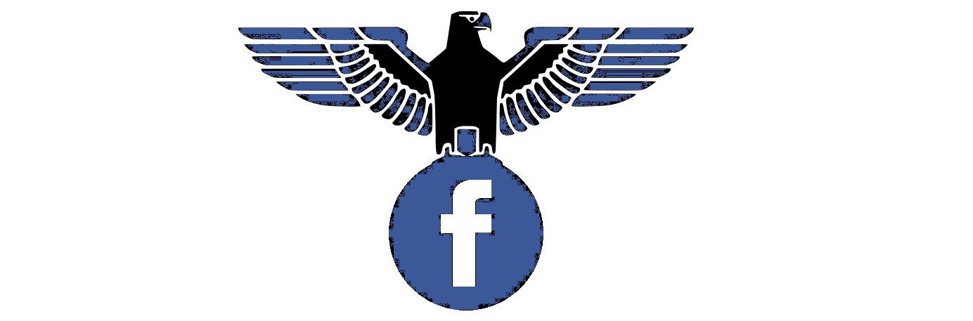 facebook nazis blue Blank Meme Template