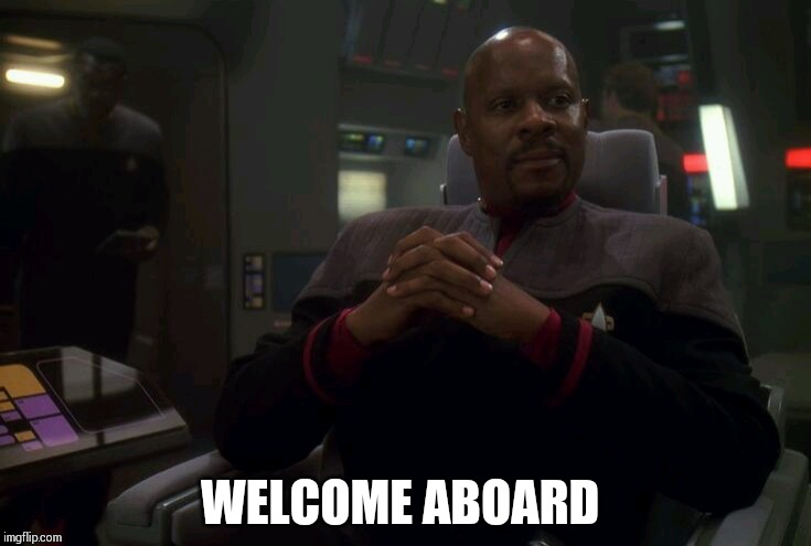 WELCOME ABOARD | made w/ Imgflip meme maker