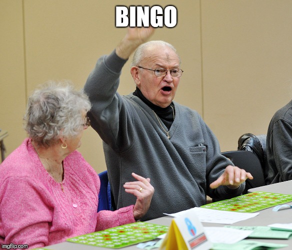 Bingo | BINGO | image tagged in bingo | made w/ Imgflip meme maker