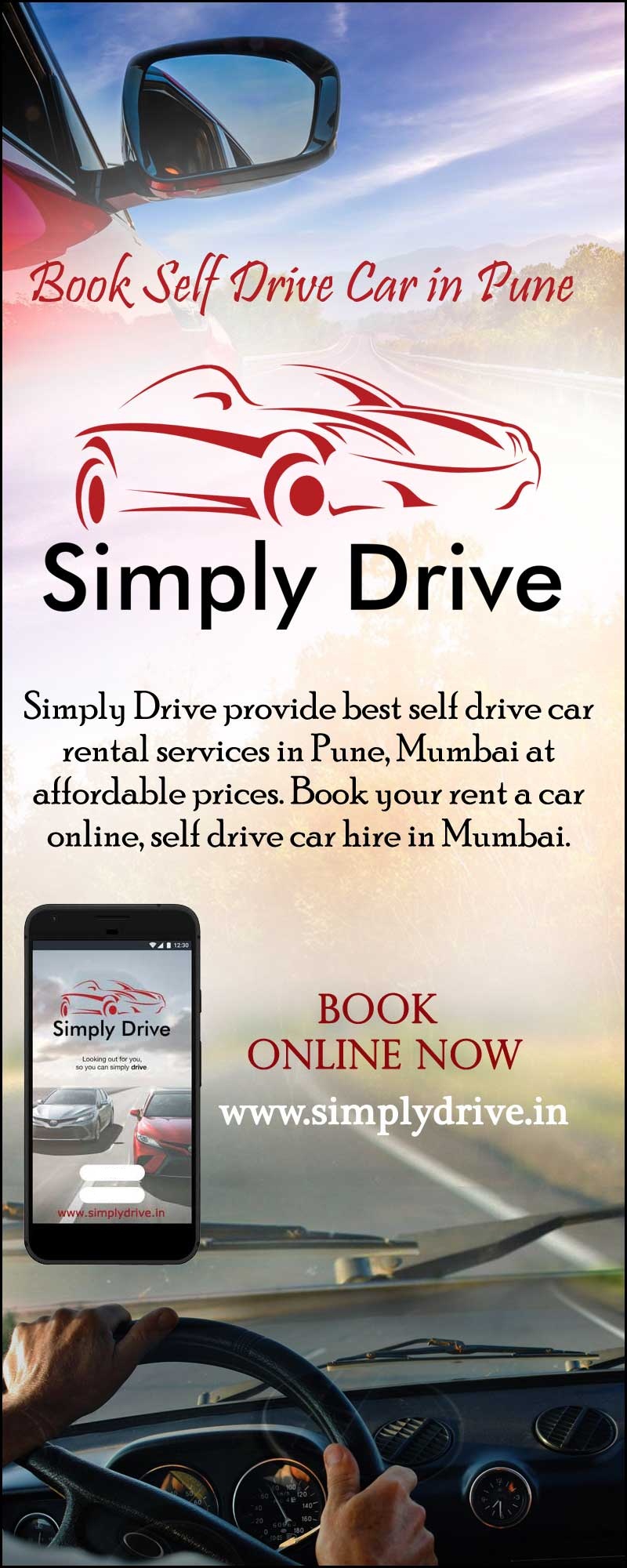 High Quality Book Self Drive Car in Pune Blank Meme Template