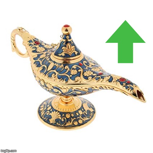 Magic lamp | image tagged in magic lamp | made w/ Imgflip meme maker