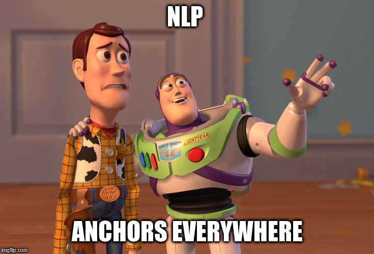 X, X Everywhere Meme | NLP ANCHORS EVERYWHERE | image tagged in memes,x x everywhere | made w/ Imgflip meme maker