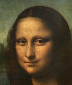 Mona Lisa Closeup Blank Meme Template
