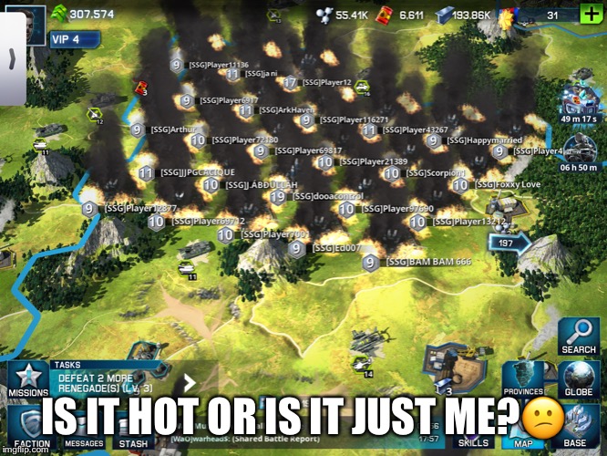 IS IT HOT OR IS IT JUST ME?😕 | image tagged in fire | made w/ Imgflip meme maker