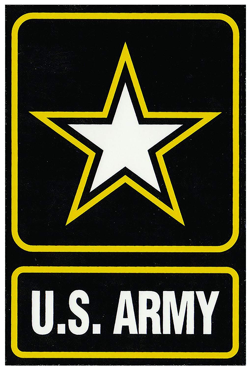 High Quality US Army Five Point Star Logo Blank Meme Template