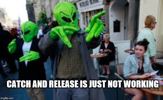 CATCH AND RELEASE IS JUST NOT WORKING | made w/ Imgflip meme maker