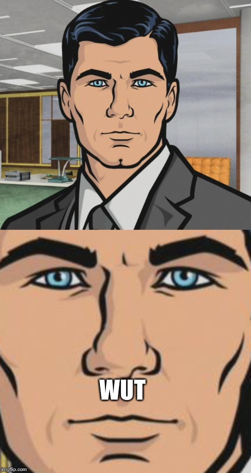 WUT | image tagged in memes,archer | made w/ Imgflip meme maker