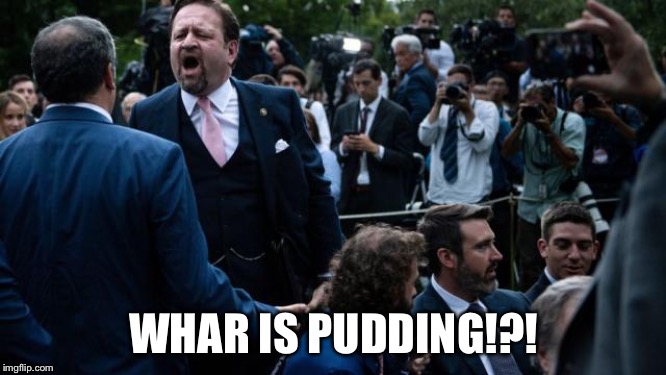 WHAR IS PUDDING!?! | made w/ Imgflip meme maker