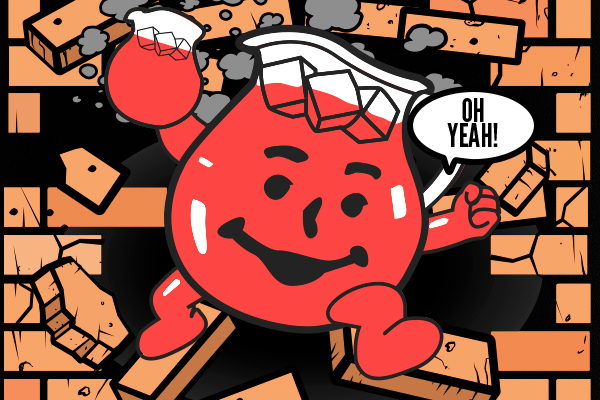 Kool Aid Man Blank Meme Template