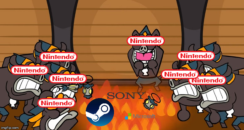 The Boys Barbecuin' | image tagged in the legend of zelda,censorship,video games | made w/ Imgflip meme maker