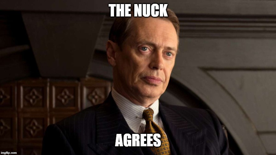 THE NUCK; AGREES | made w/ Imgflip meme maker