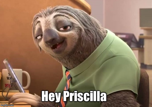 Hey Priscilla | made w/ Imgflip meme maker