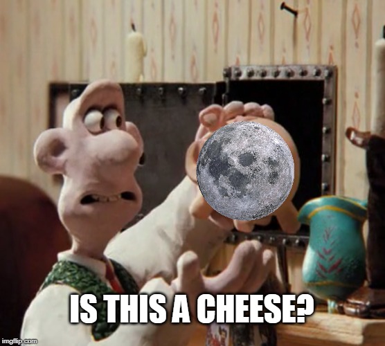 Is this a cheese? | IS THIS A CHEESE? | image tagged in is this a pigeon,wallaceandgromit | made w/ Imgflip meme maker
